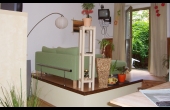 1-Raum-Wohnung mit Einbauküche und Terrasse